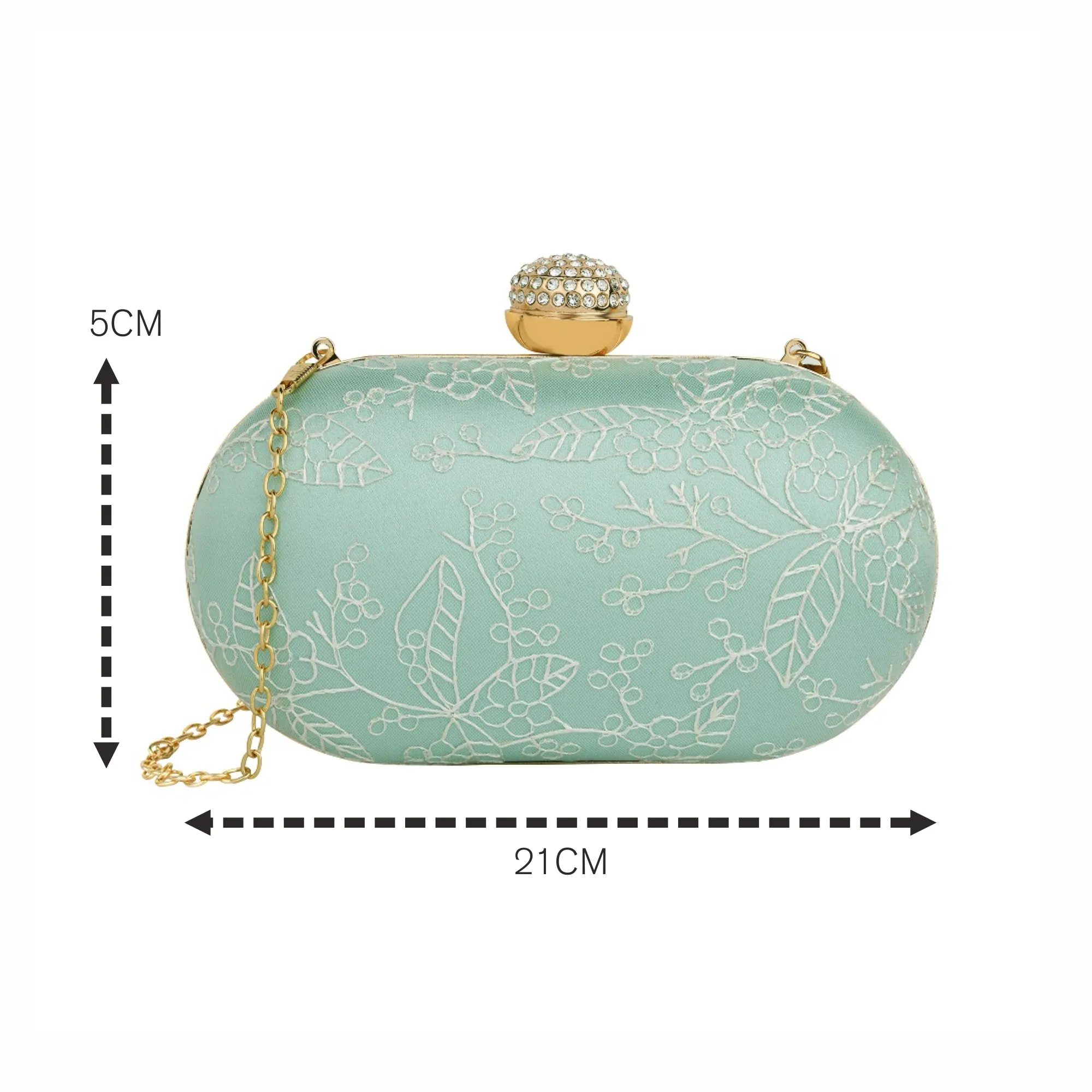 Accessorize London Women's Aurora evening party clutch