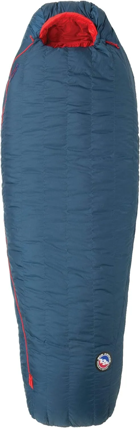 Big Agnes Anvil Horn 650 DownTek Sleeping Bag | Lightweight, Insulated Sleeping Bag with Water-Resistant Down for Cold Weather Comfort