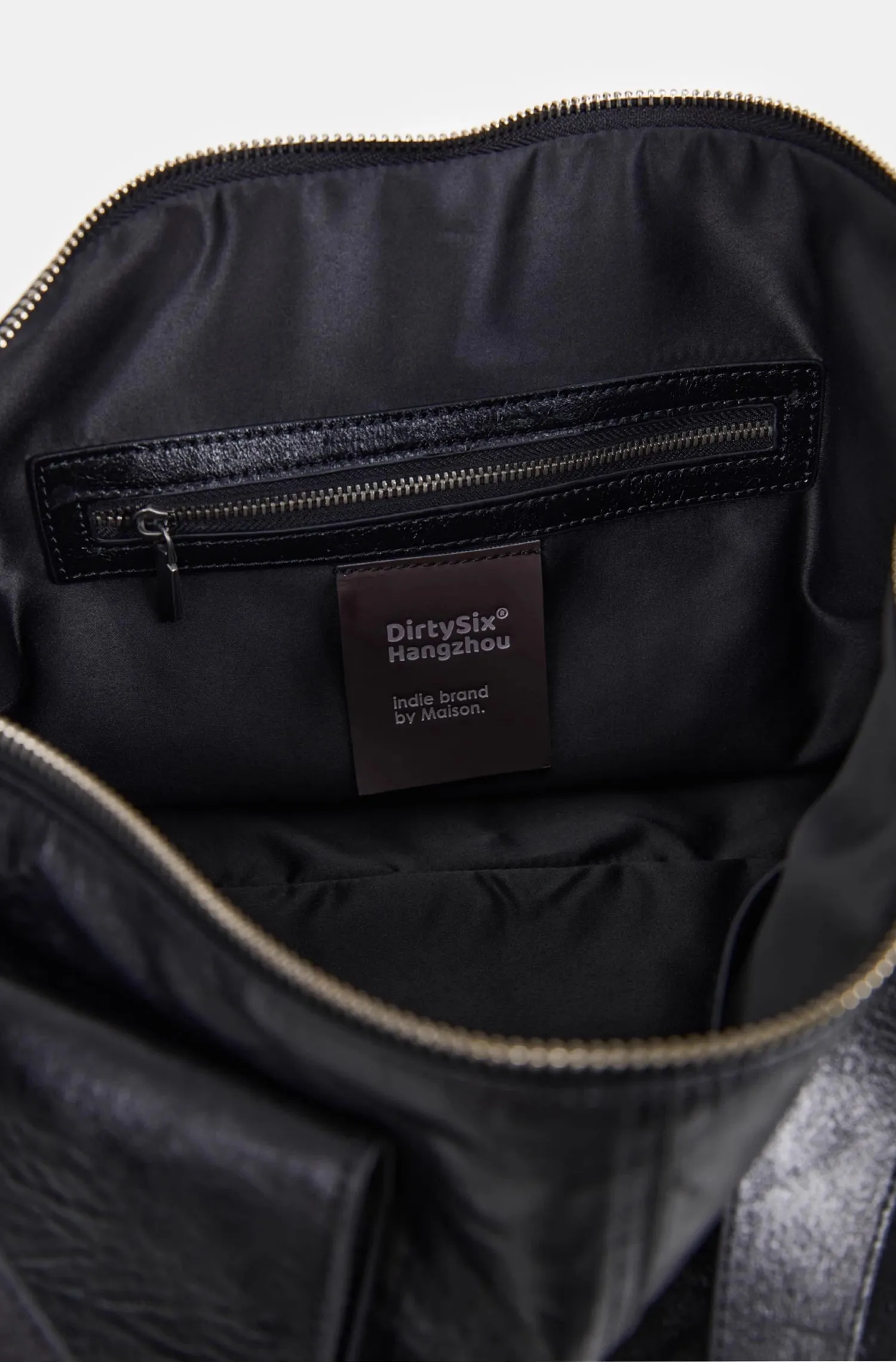 Chic Roll-Up Biker Soft Leather Shoulder Bag
