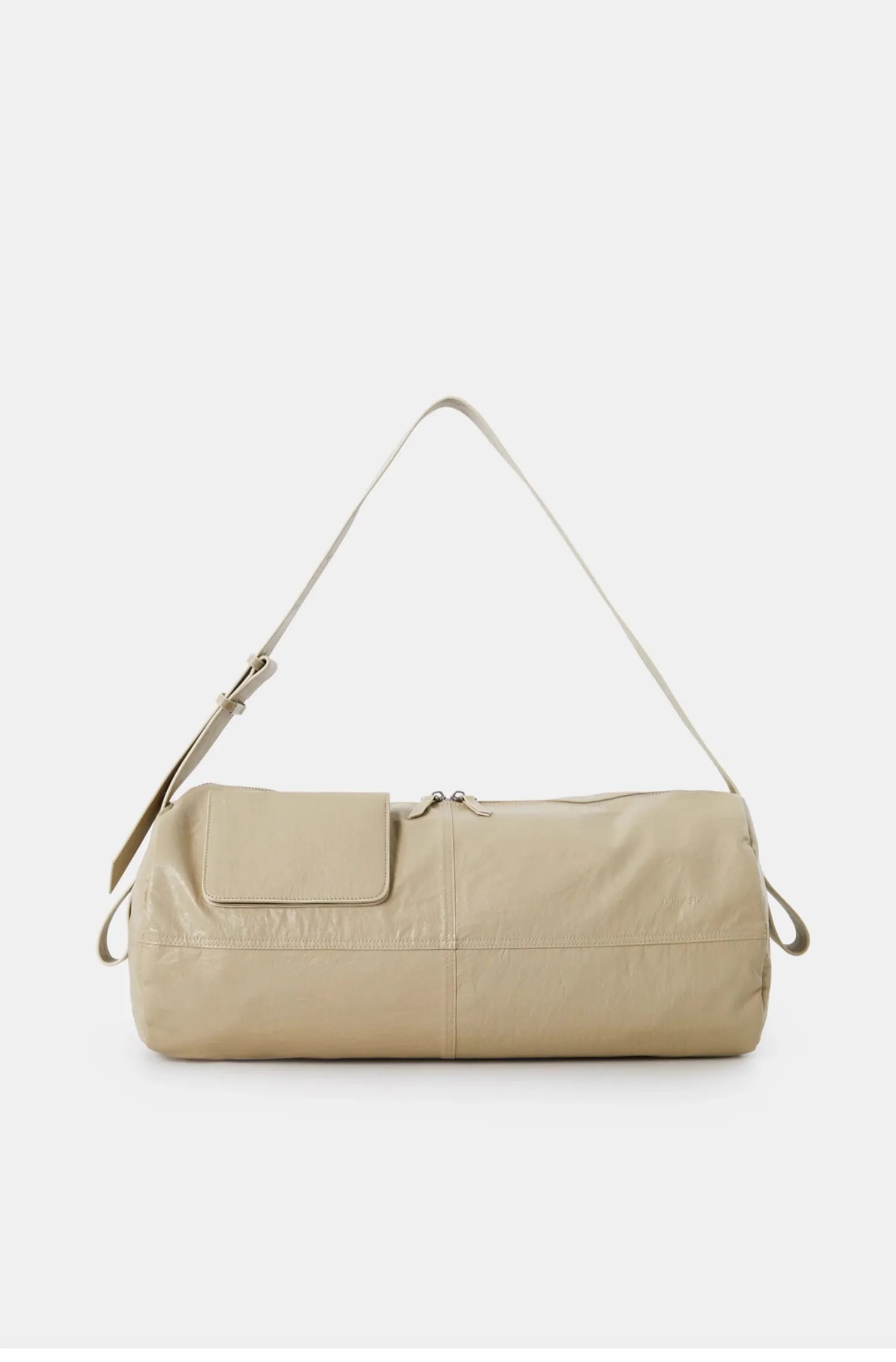 Chic Roll-Up Biker Soft Leather Shoulder Bag