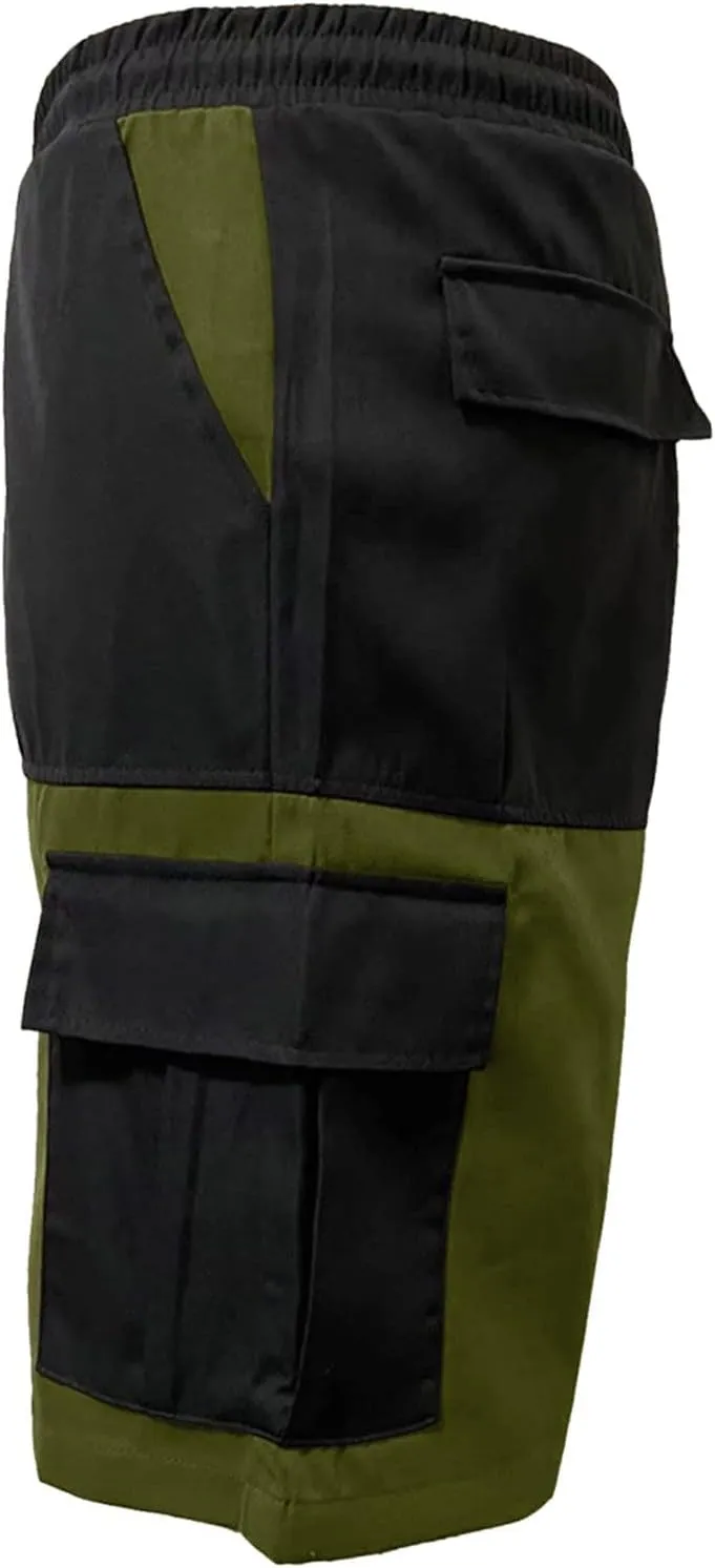 Chinos Pants Men Slim Fit Summer Men Fashion Sports Cargo Pants Straight Leg Loose Shorts Beach Pants