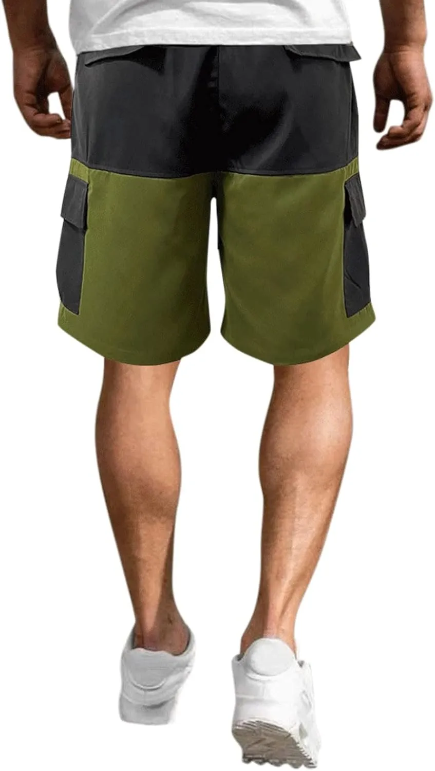Chinos Pants Men Slim Fit Summer Men Fashion Sports Cargo Pants Straight Leg Loose Shorts Beach Pants