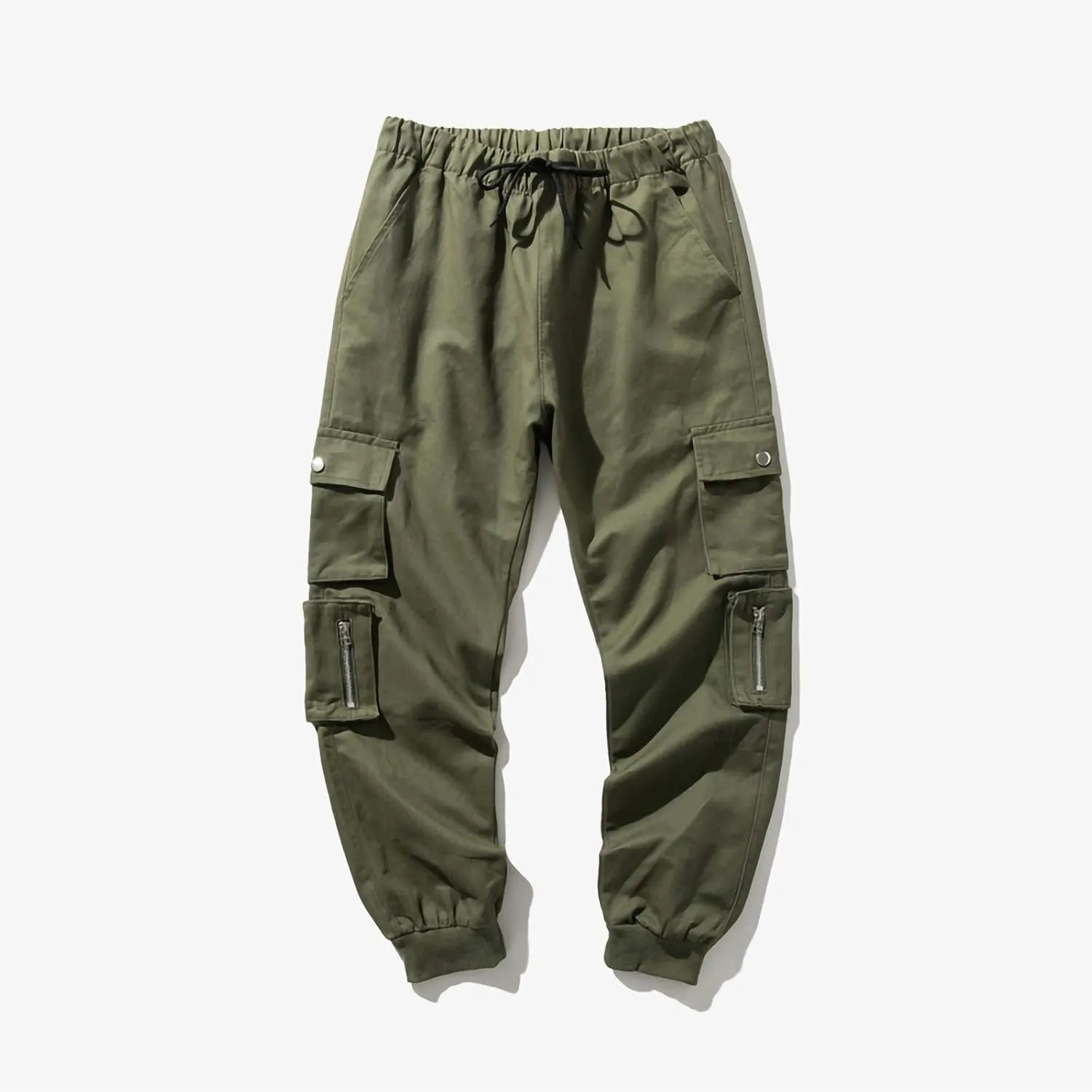 Chinos Pants Men Slim Fit Summer Men Fashion Sports Cargo Pants Straight Leg Loose Shorts Beach Pants