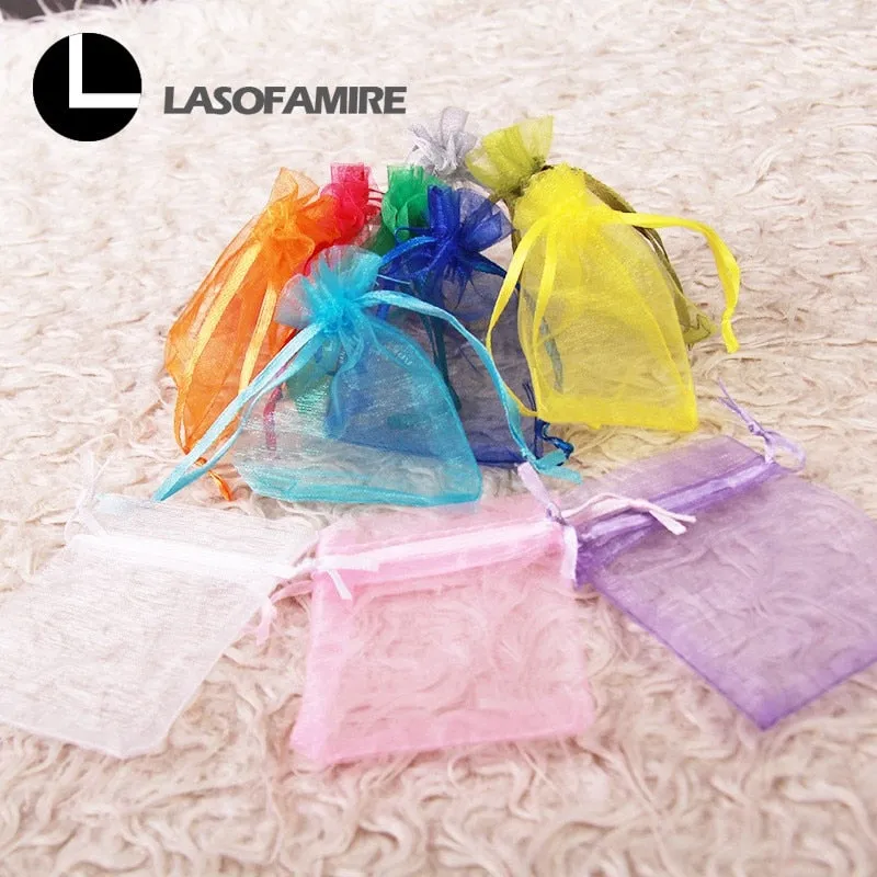 Colorful Transparent Organza Bags
