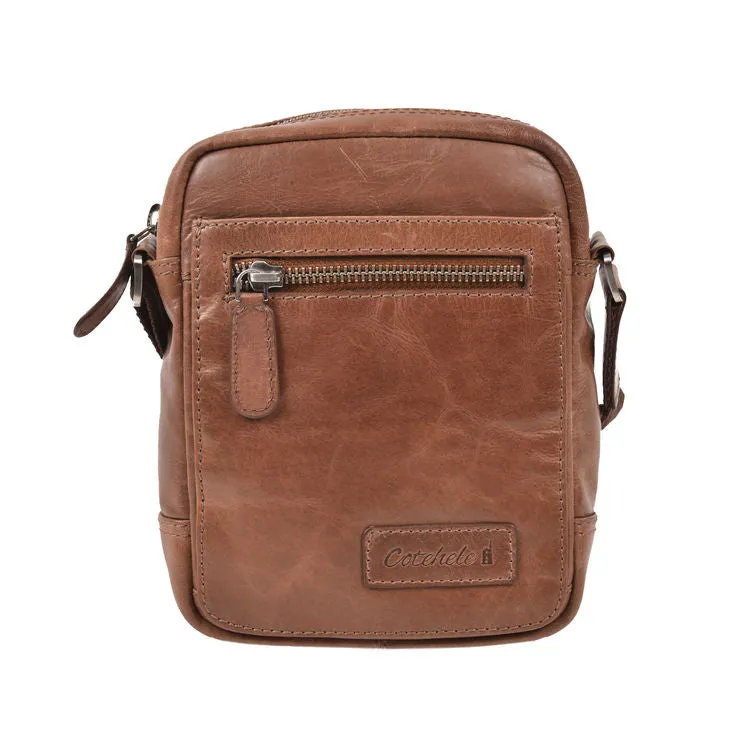 Cotehele Prestige Brown Leather Shoulder Bag