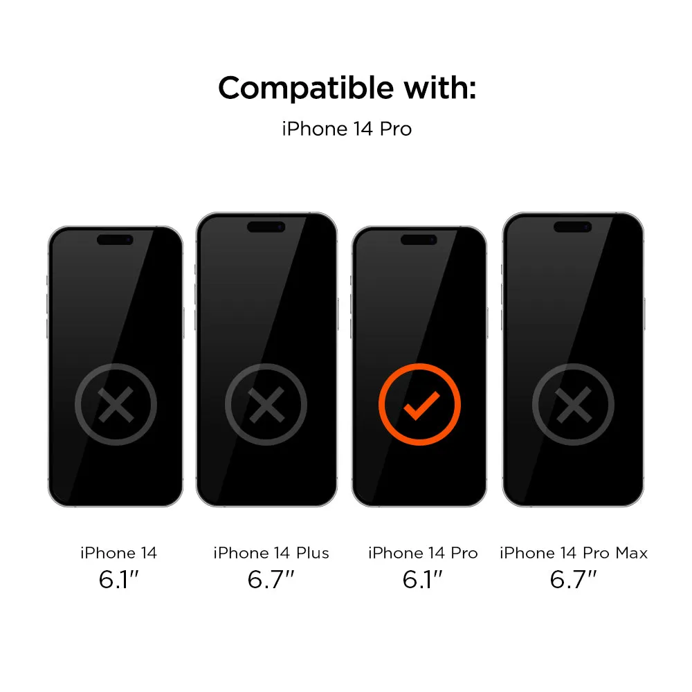Eiger Avalanche Case for Apple iPhone 14 Pro in Black