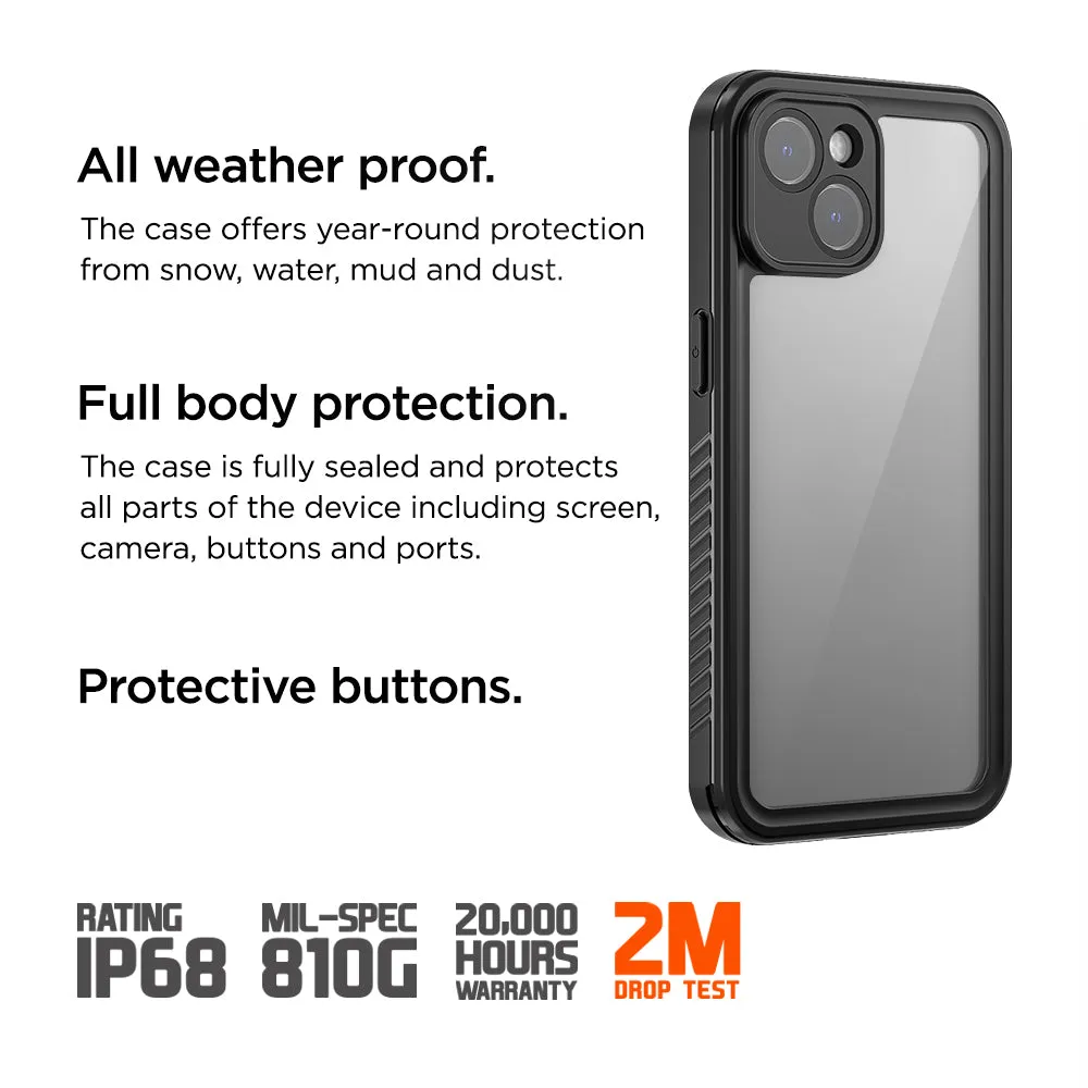 Eiger Avalanche Case for Apple iPhone 15 in Black