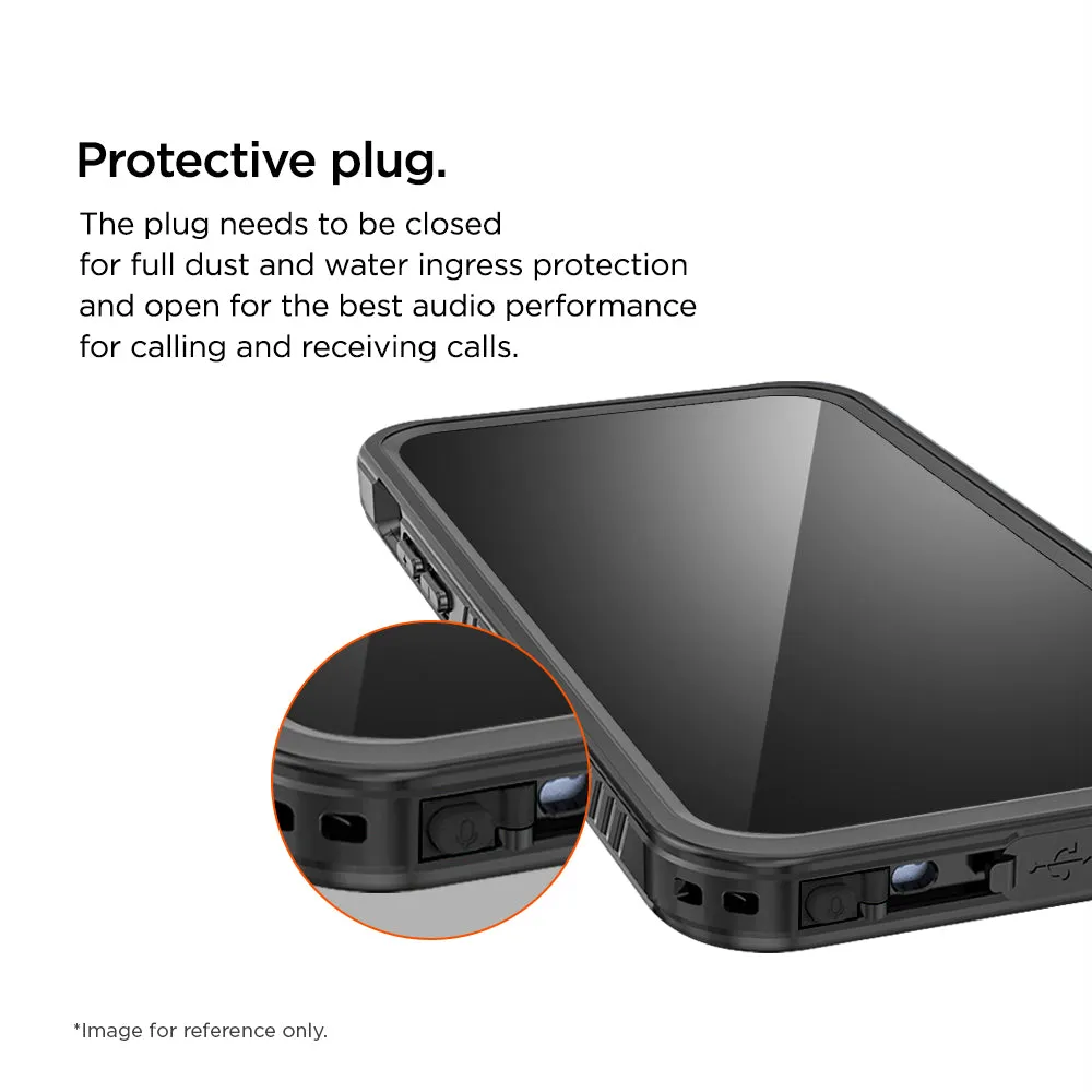 Eiger Avalanche Case for Apple iPhone 15 in Black