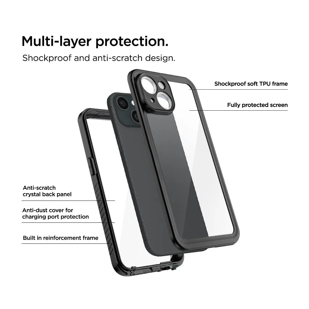 Eiger Avalanche Case for Apple iPhone 15 in Black