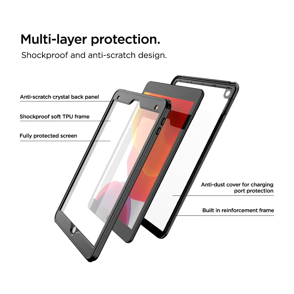 Eiger Peak 3000m Case for Apple iPad 10.2 (2021) (2022) in Black