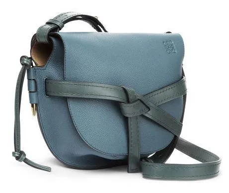 Gate Small Bag - Scarlet Red/Burnt Red or Petroleum Blue/Cypress