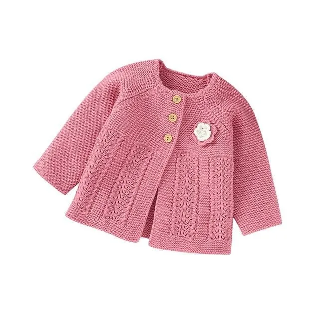 Knitted Cardigan Jumpsuit Set