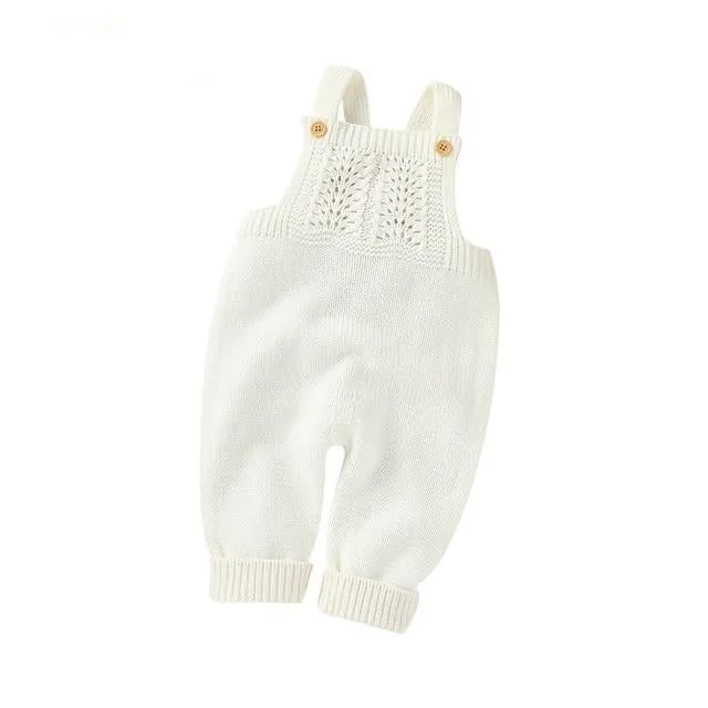 Knitted Cardigan Jumpsuit Set