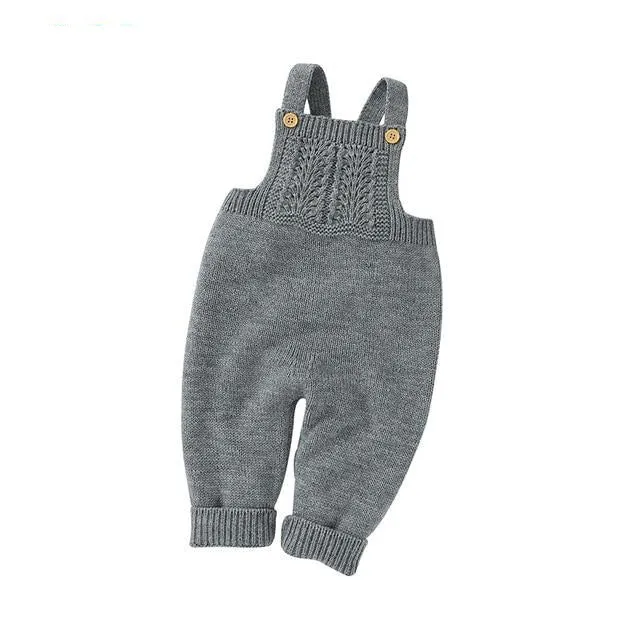 Knitted Cardigan Jumpsuit Set
