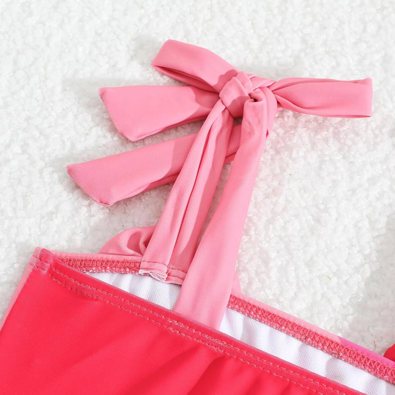 Little Girls Two Piece Bikini Set Ruffle Stripe Watermelon Summer Beach Bathing Suit Swimsuit 1-5 Years