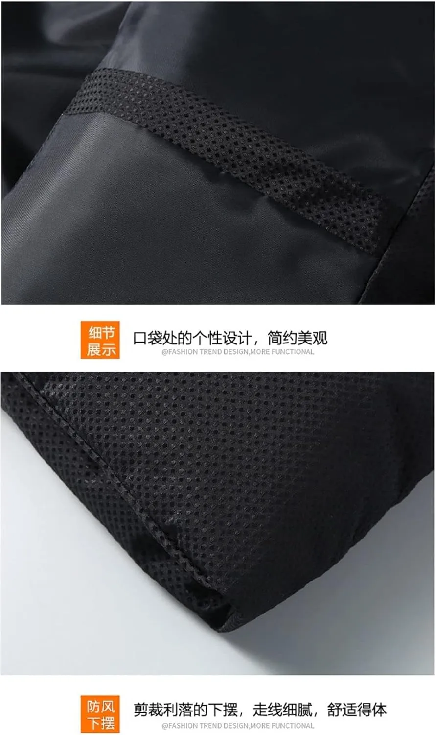 Men's Down Vest - Fashion Vest Jacket Mensleeveless Jacket Men Casual with Pocket Puffer Vests Autumn Winter Cloth
