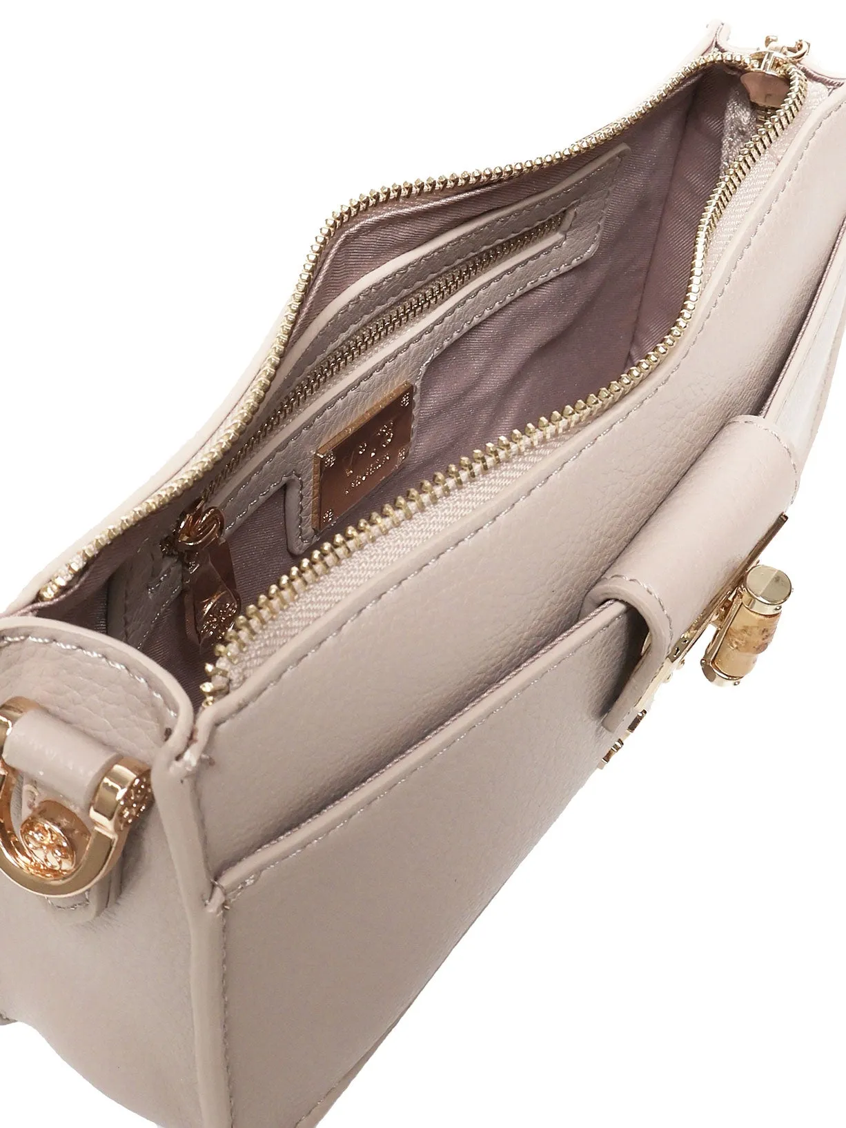 Nefertiti Adjustable Nude Shoulder Bag