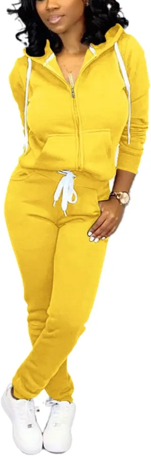 Nimsruc Jogging Suits for Women 2 Piece Casual
