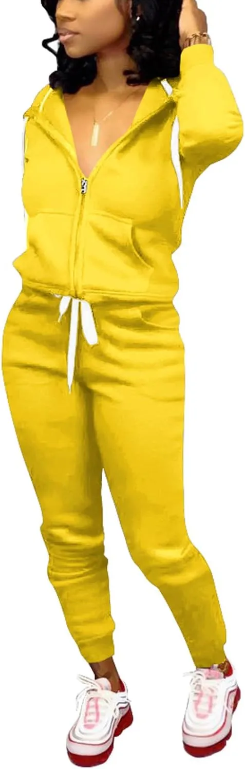 Nimsruc Jogging Suits for Women 2 Piece Casual