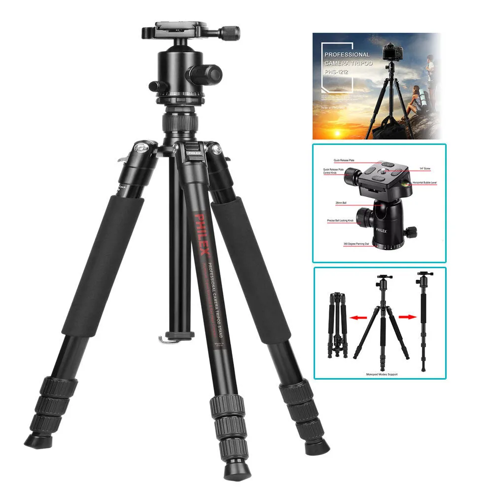 Philex Professional Camera Tripod