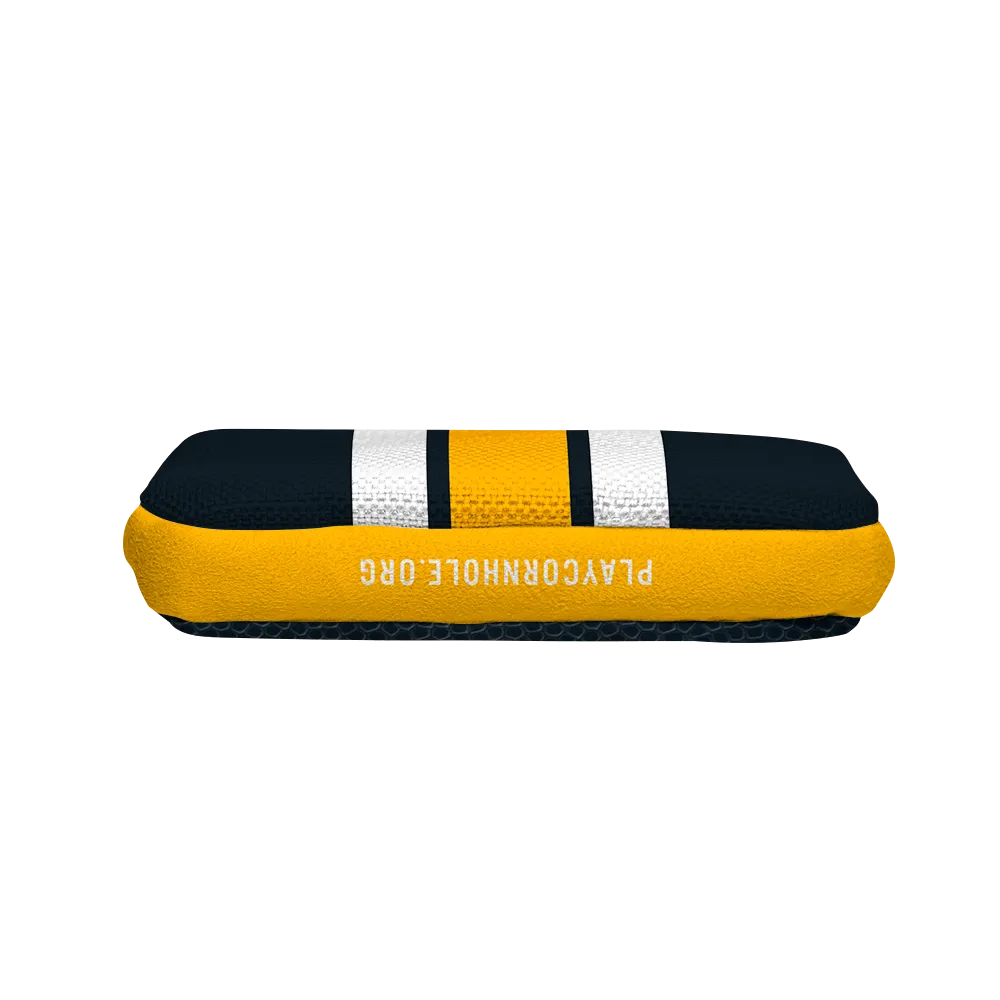 Pittsburgh Football Gameday Stripes Synergy Edge Cornhole Bags
