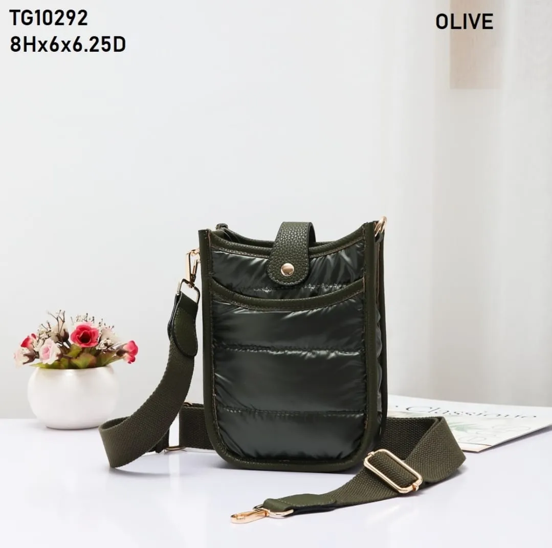 Quilted Crossbody Phone Case