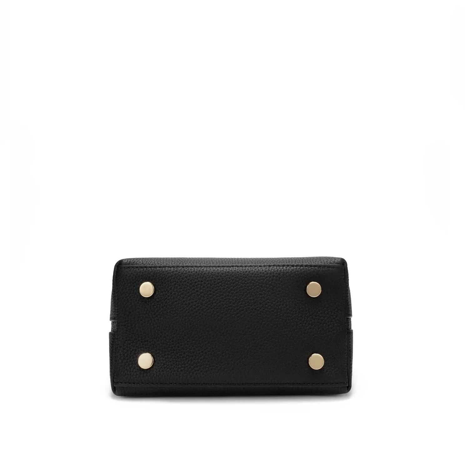 Selma Genuine Leather Handbag (Black)