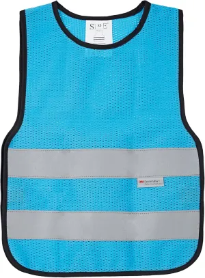SIFE kids safety vest, made with 3m reflective material, safeguards our young adventurers