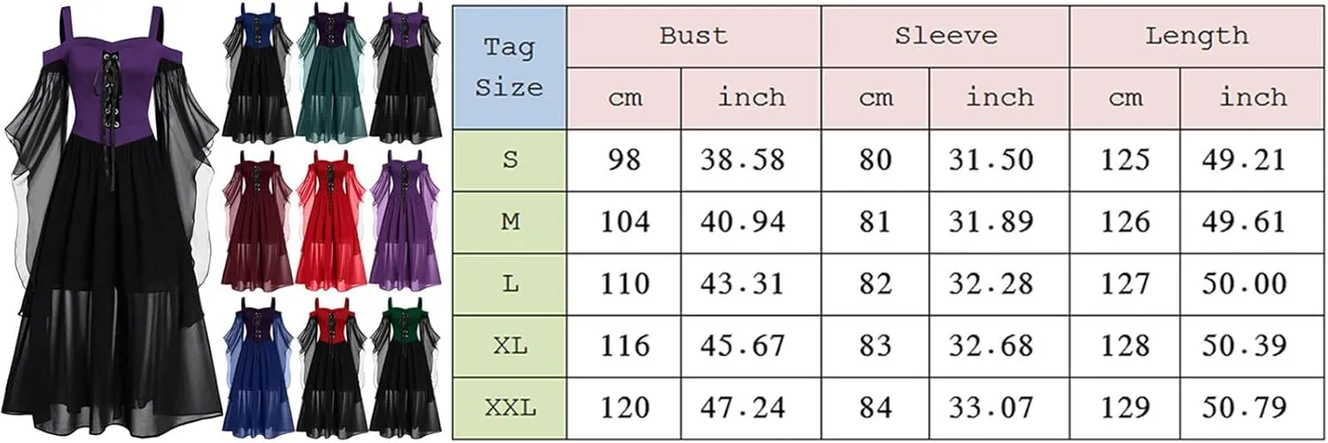 Skeleton Costume Women Tea Dress Halloween Party Dresses Long Sleeve Lace Splicing Swing Goku Black Cosplay Red
