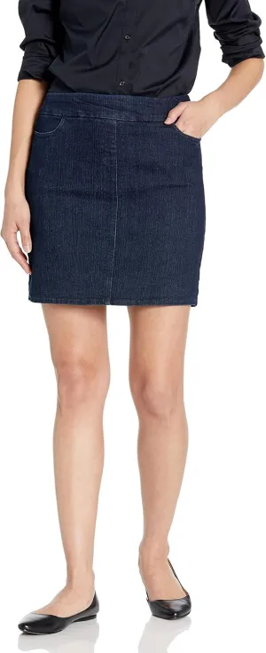 SLIM-SATION Women's Wide Band Pull on Skort