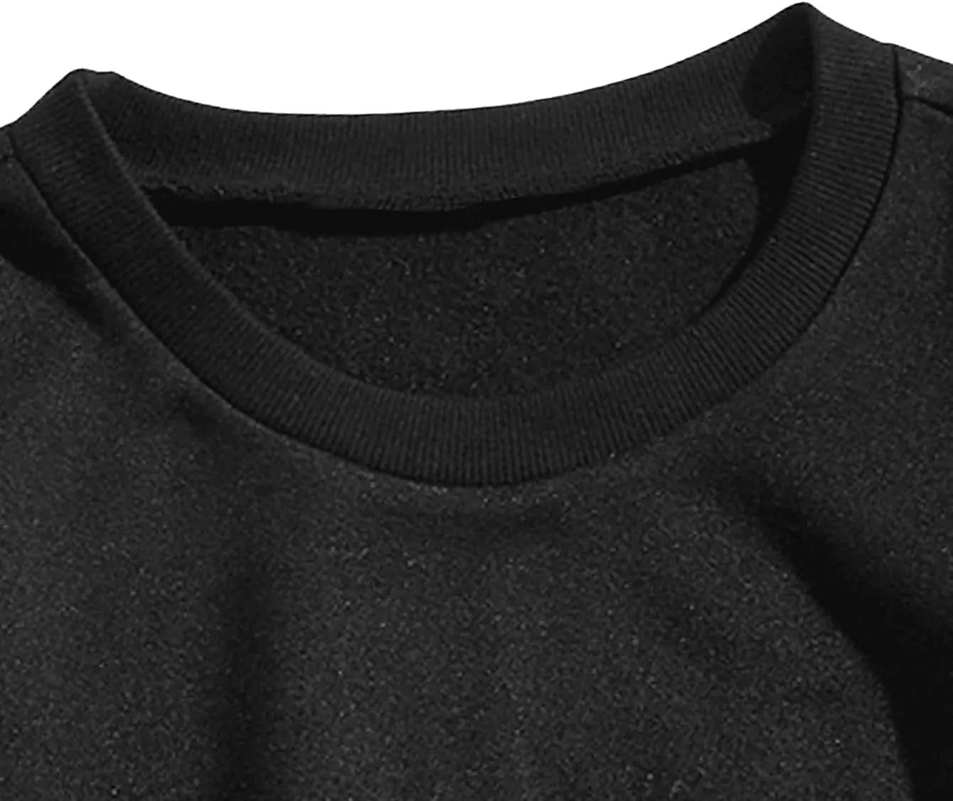SweatyRocks Women's Casual Long Sleeve Sweatshirt Round Neck Pullover Tops
