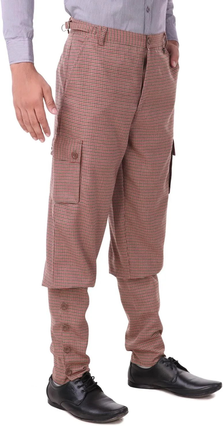 ThePirateDressing Steampunk Victorian Cosplay Costume Mens Airship Pants Trousers