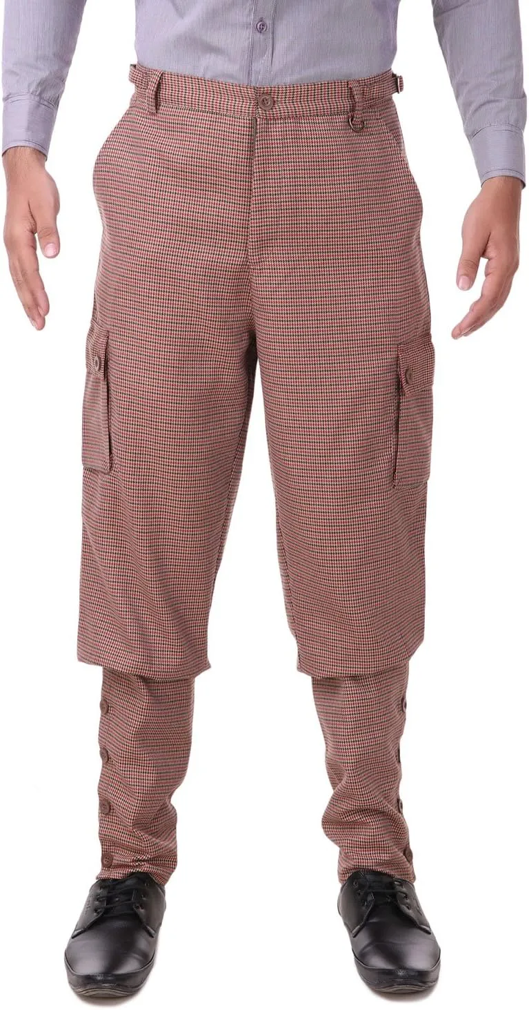 ThePirateDressing Steampunk Victorian Cosplay Costume Mens Airship Pants Trousers