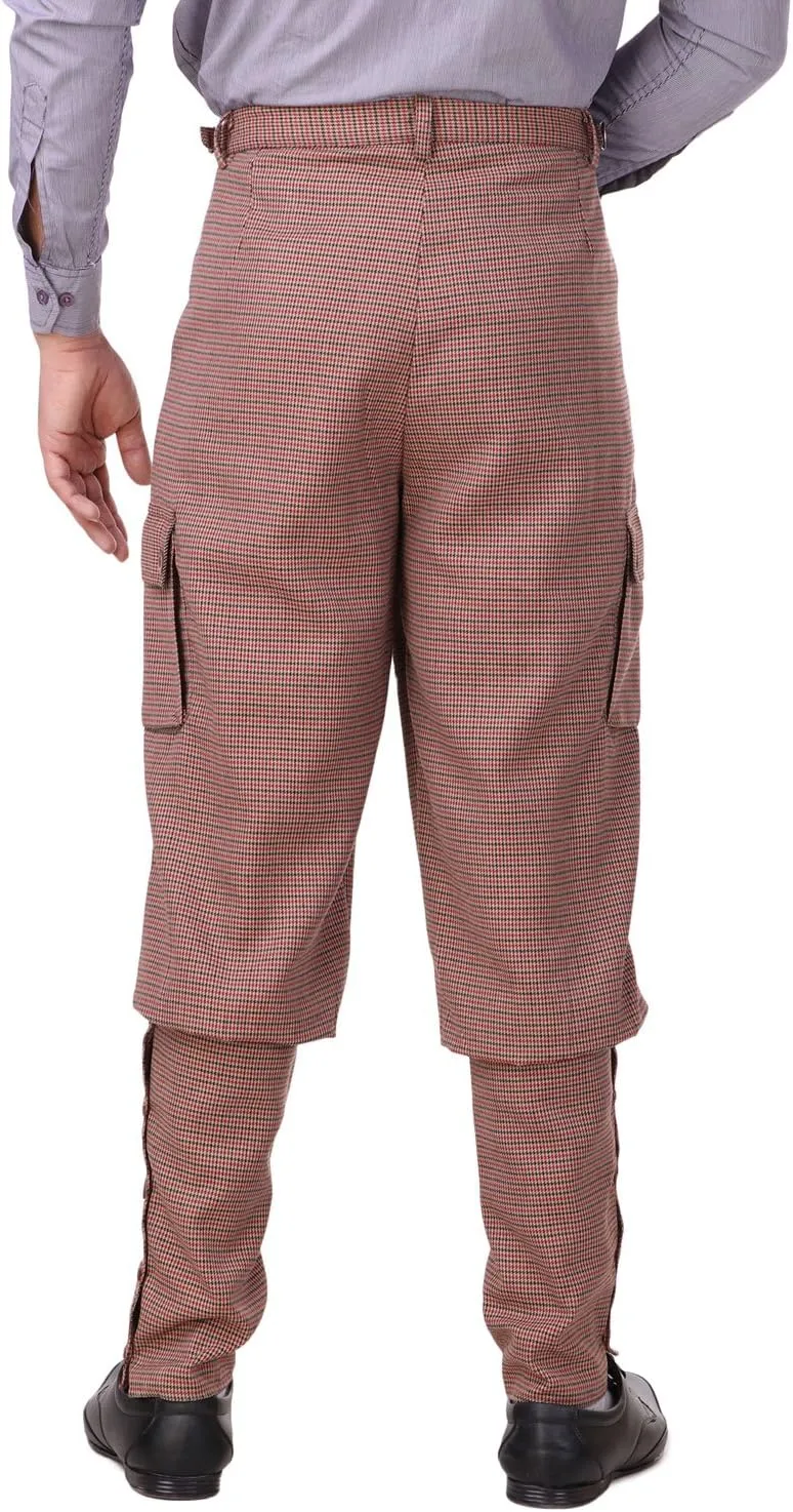 ThePirateDressing Steampunk Victorian Cosplay Costume Mens Airship Pants Trousers