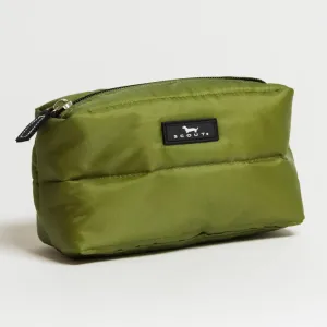 Tiny Treasures Makeup Bag - Green Puffer