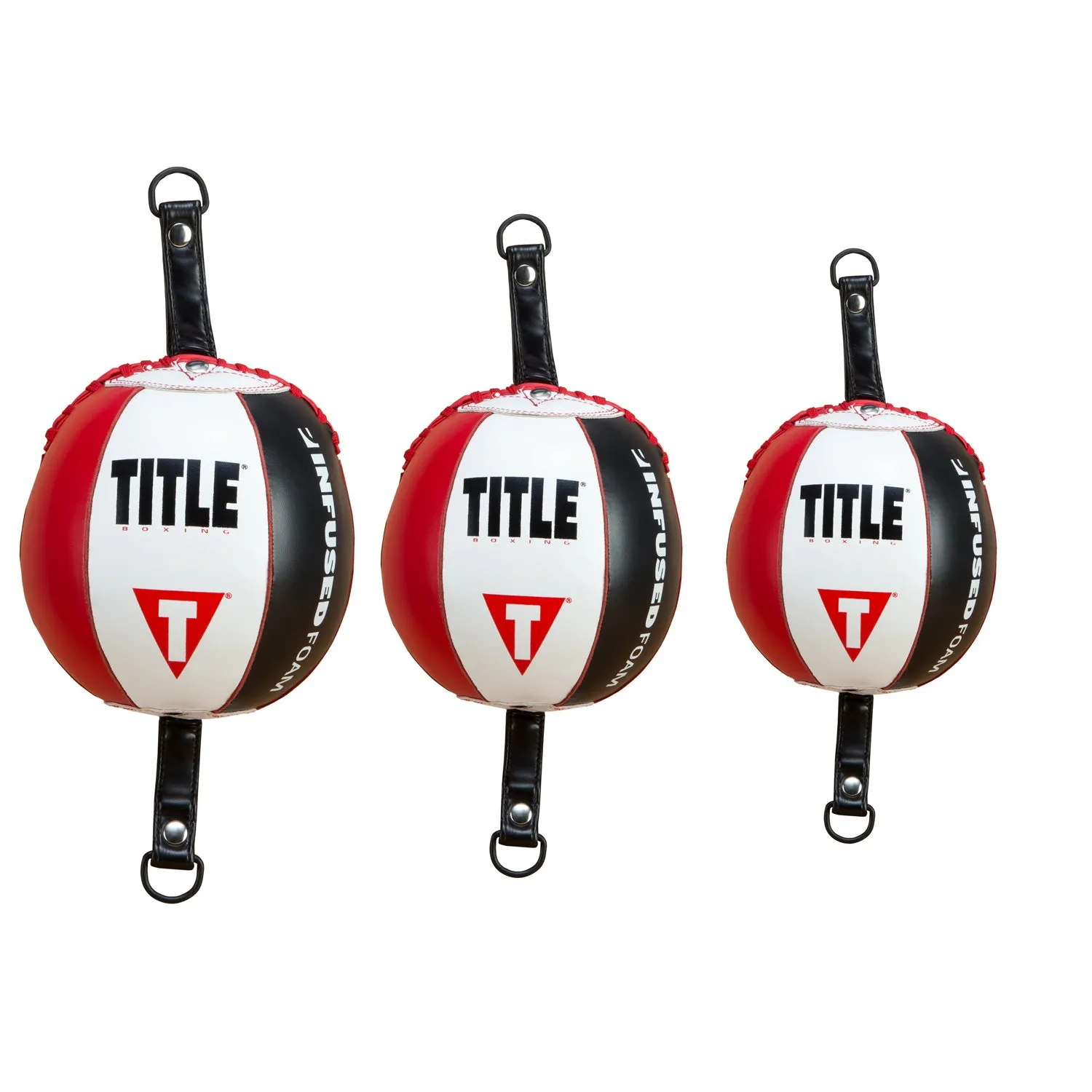 TITLE Boxing Infused Foam Double End Bags