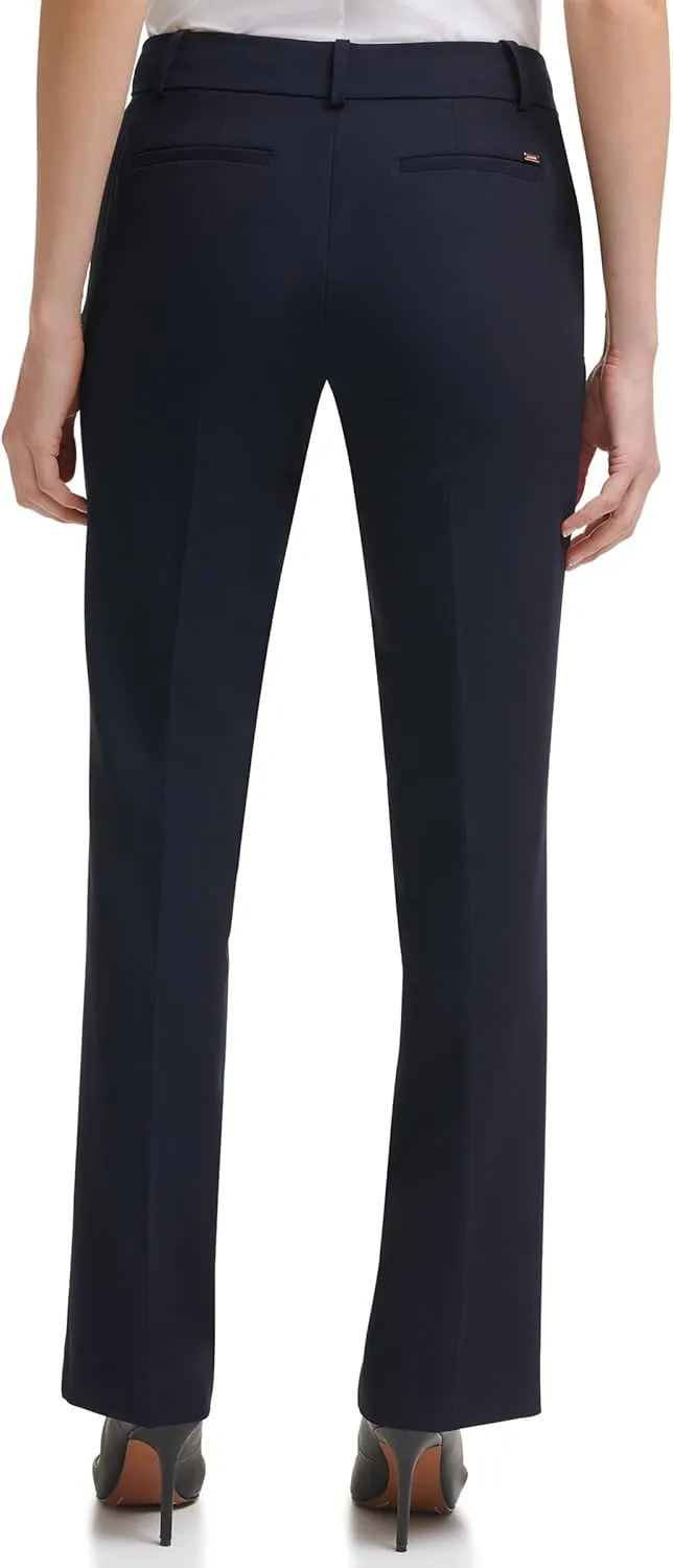 Tommy Hilfiger Solid Sutton Boot Leg Trousers