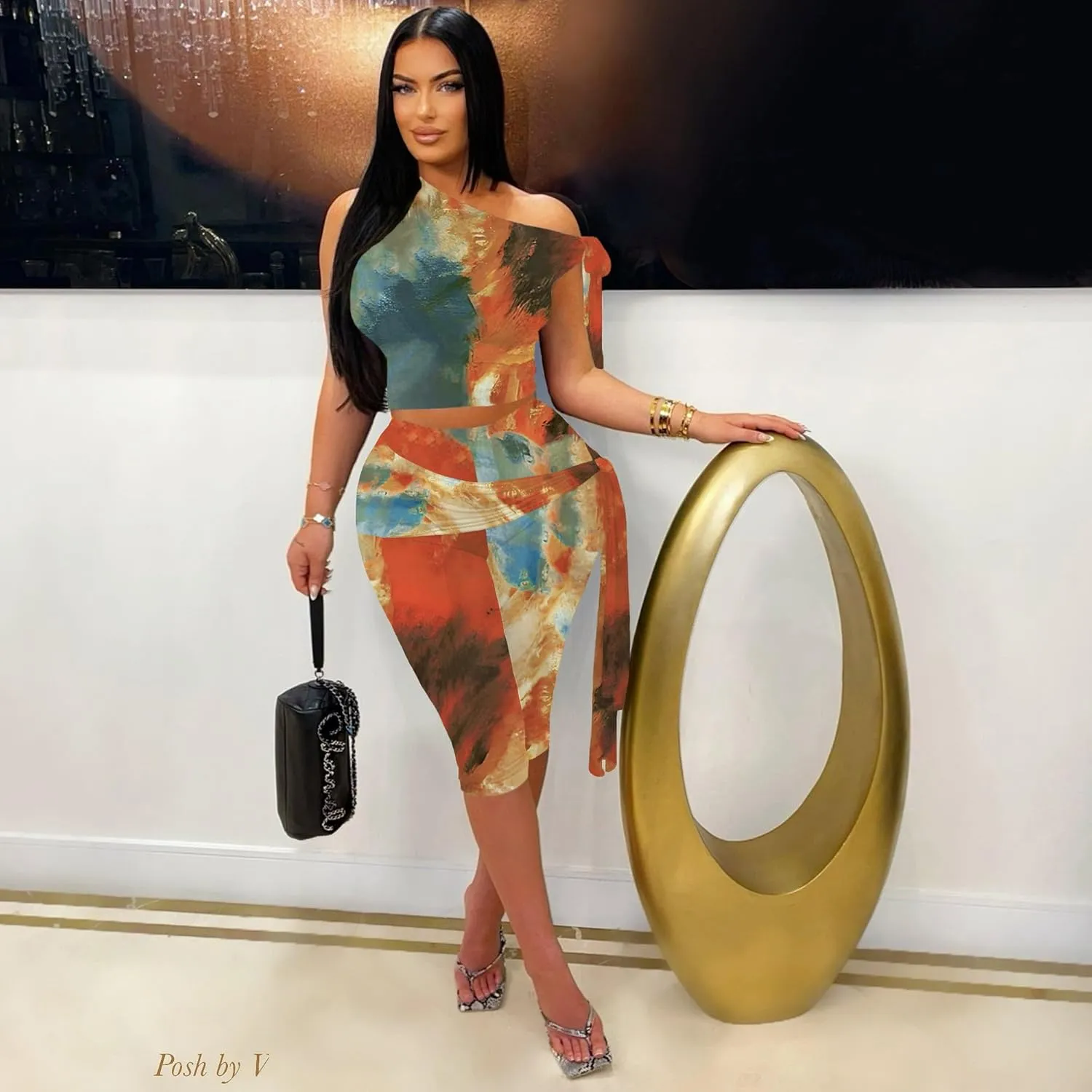 Two Piece Sets for Women Summer Outfits Off The Shoulder Tops Pants Sets Sexy Jumpsuits Vacation Outfits Matching Sets