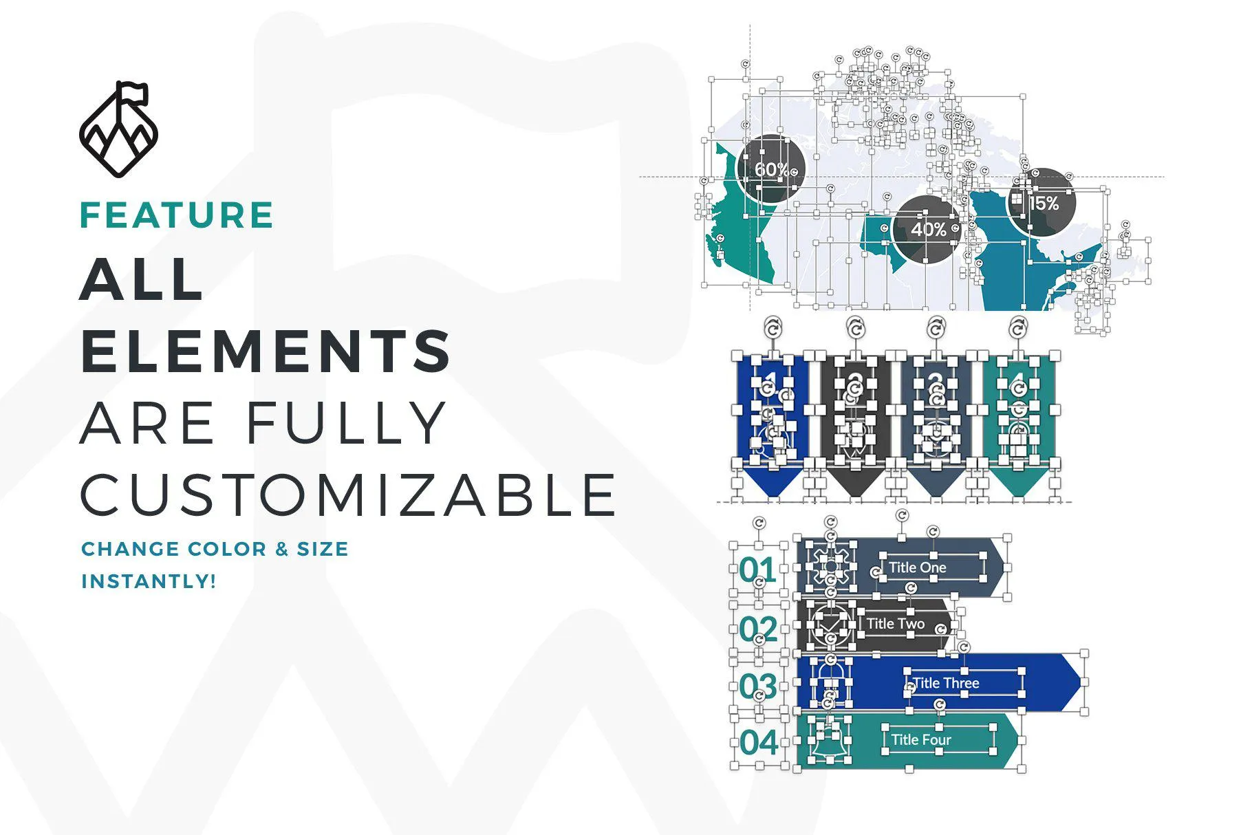 WAVES Finance Presentation Templates Bundle