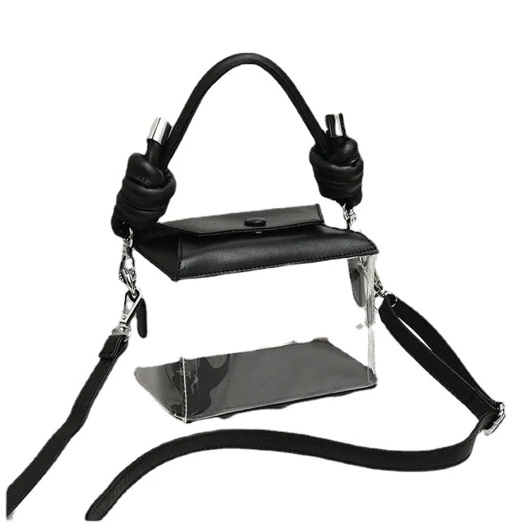 Women Fashion PVC Transparent Crossbody Bag Shoulder