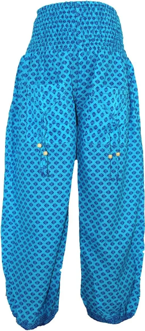 Women's Loose Baggy Yoga Long Pants Printed Trousers
