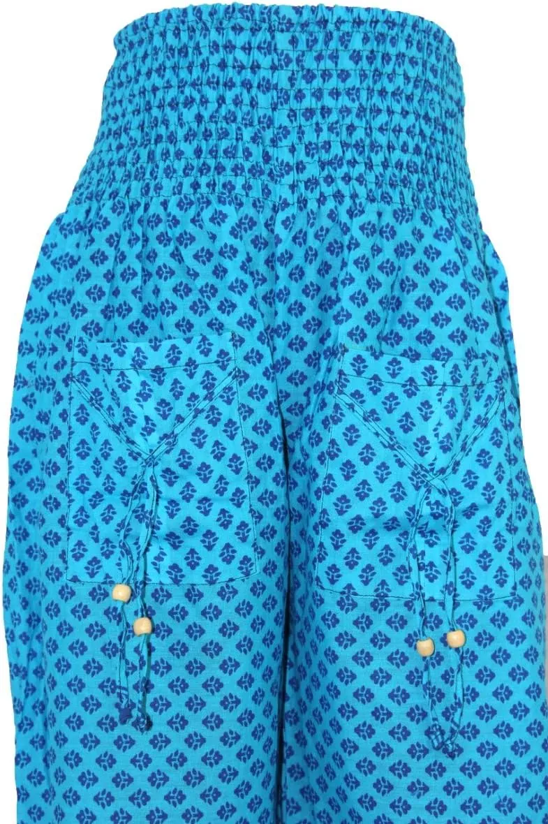 Women's Loose Baggy Yoga Long Pants Printed Trousers