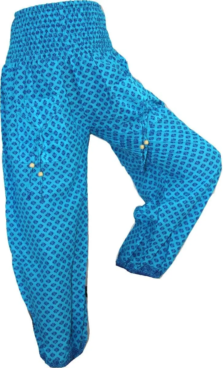 Women's Loose Baggy Yoga Long Pants Printed Trousers
