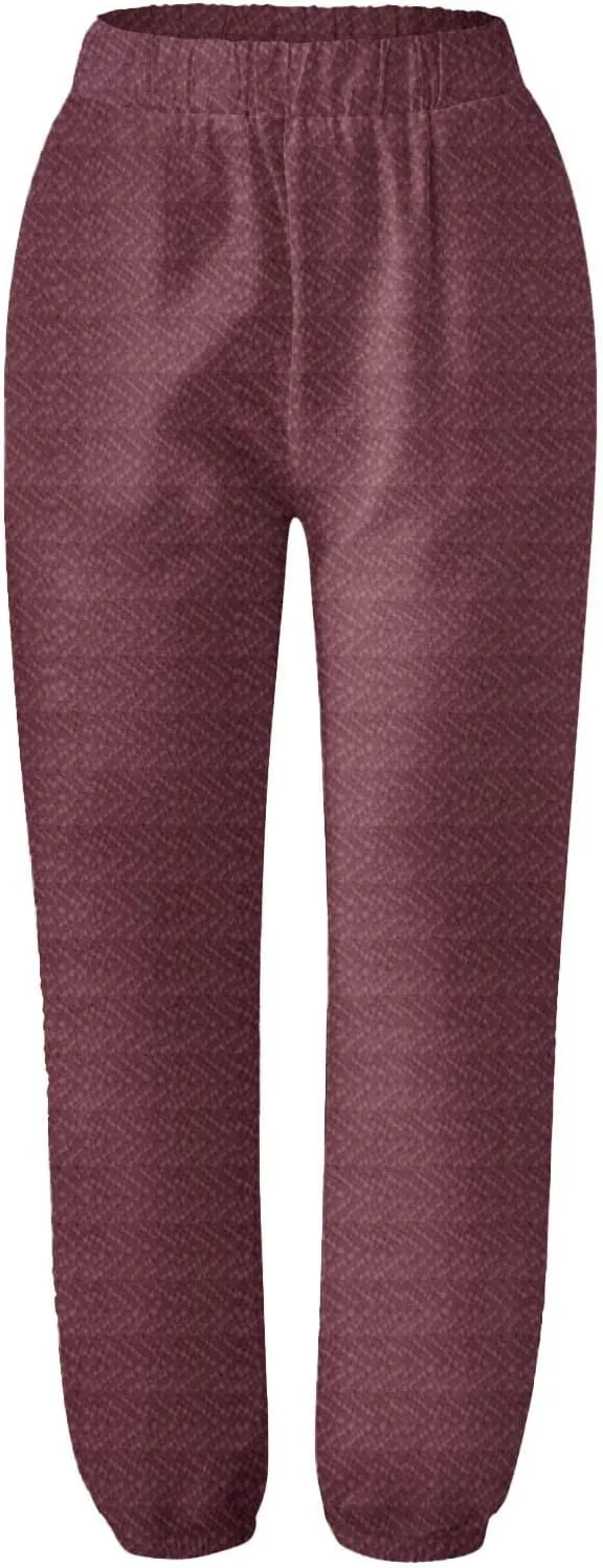 Womens Striped Linen Pants Casual High Waisted Wide Leg Cropped Pants Summer Beach Gauze Capri Trousers with Pockets