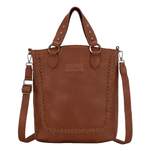 Wrangler Ladies Convertible Concealed Carry Brown Leather Bag WG94G-9110BR