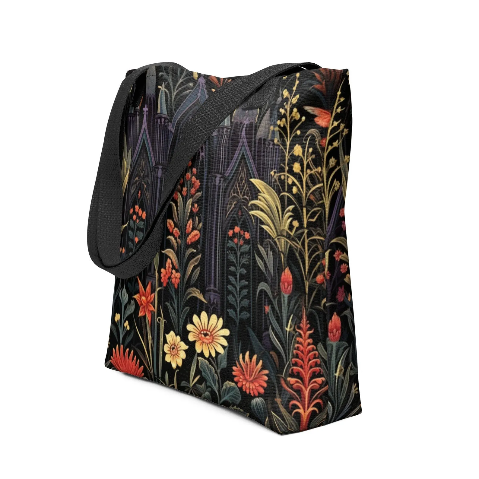WSH - Gothic Garden - all over print gothic tote bag