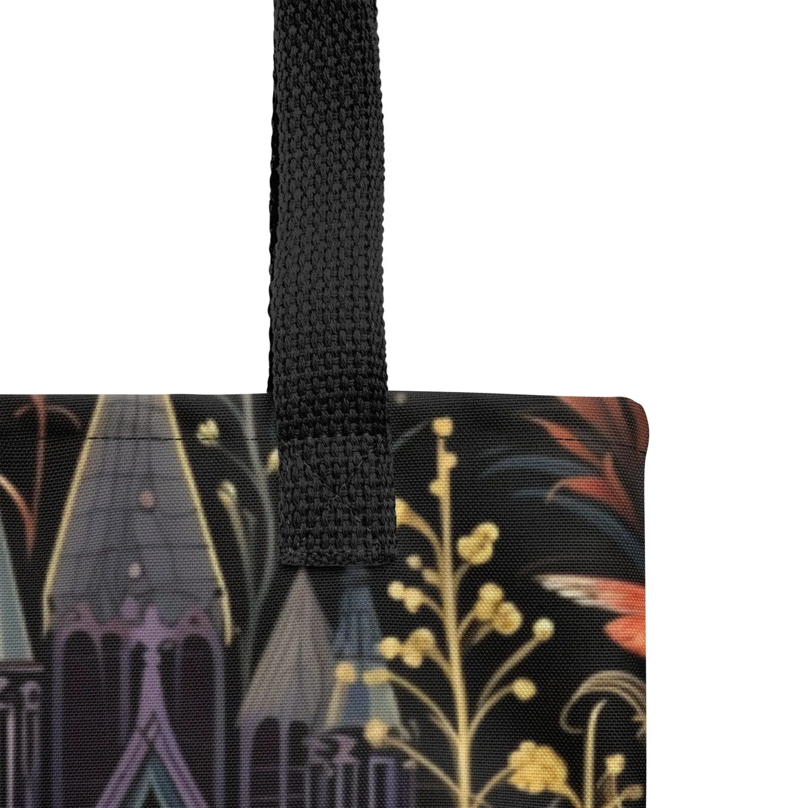 WSH - Gothic Garden - all over print gothic tote bag