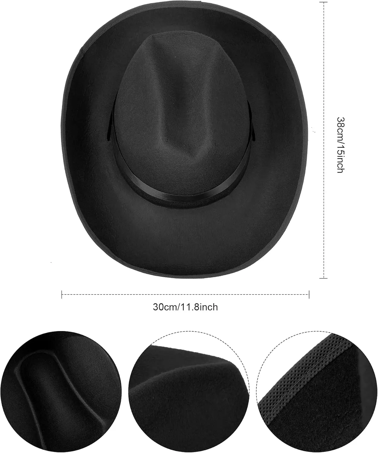 Zhanmai Fringe Vests Cowgirl Outfits for Women Faux Suede Tassels 70s Hippie Clothes Vest Jacket Western Cowboy Hat